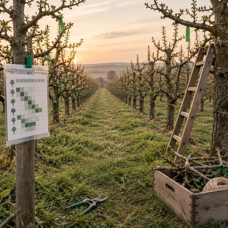 Comment structurer un calendrier de taille des arbres fruitiers en PDF pour une fructification durable