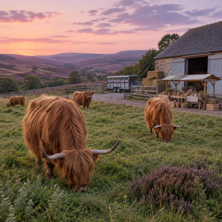 Comprendre le prix d’une vache highland : de l’élevage à la vente directe fermière