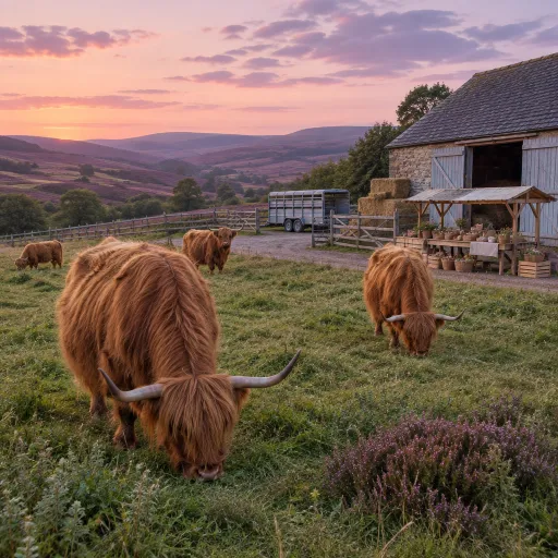 Comprendre le prix d’une vache highland : de l’élevage à la vente directe fermière