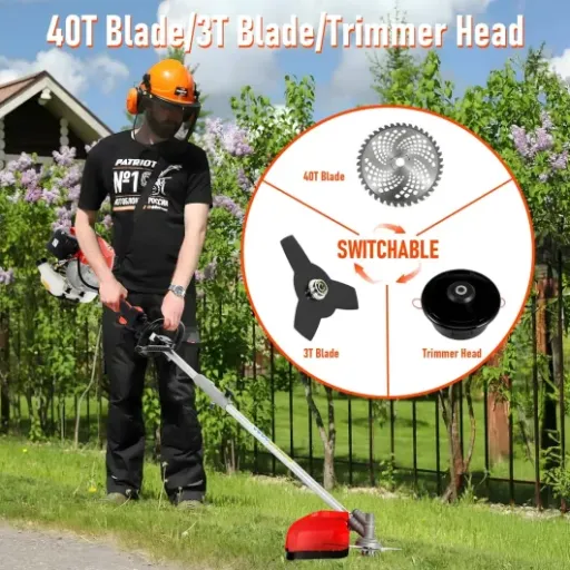 Avis Débroussailleuse Thermique 5 en 1 52 cm³ : un combo pas cher pour entretenir tout le jardin
