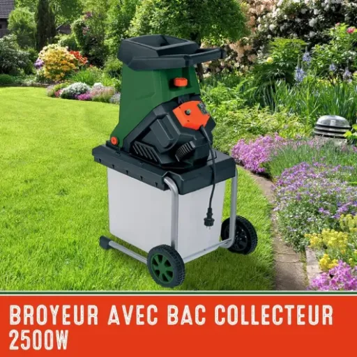 Avis Gardebruk 3100W : un broyeur de végétaux à couteaux qui vise l’efficacité à petit budget