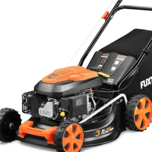 Avis Fuxtec FX-RM4646ECO : la tondeuse thermique 3-en-1 qui mise sur le rapport qualité-prix