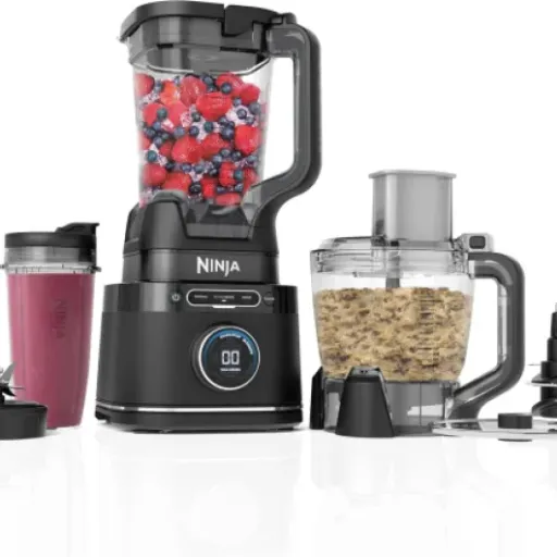 Avis Ninja Detect Power Blender Processor Pro TB401EU : un 3-en-1 puissant pour smoothies, glace et pâte