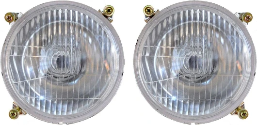 APSMOTIV Phare de tracteur compatible avec les phares de tracteur Massey Ferguson, série 100 200 500 600 1860178M1 1672767M91 Massey Ferguson 135 (LH + RH)