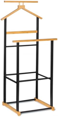 Valet de Chambre Tom Effet Bois et métal