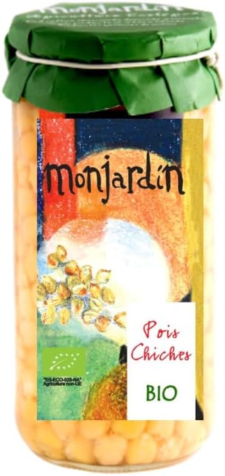 Pois chiche bio extra naturel - Pois chiches issus de l'agriculture biologique et fabriqués sans composants artificiels - 700 gr