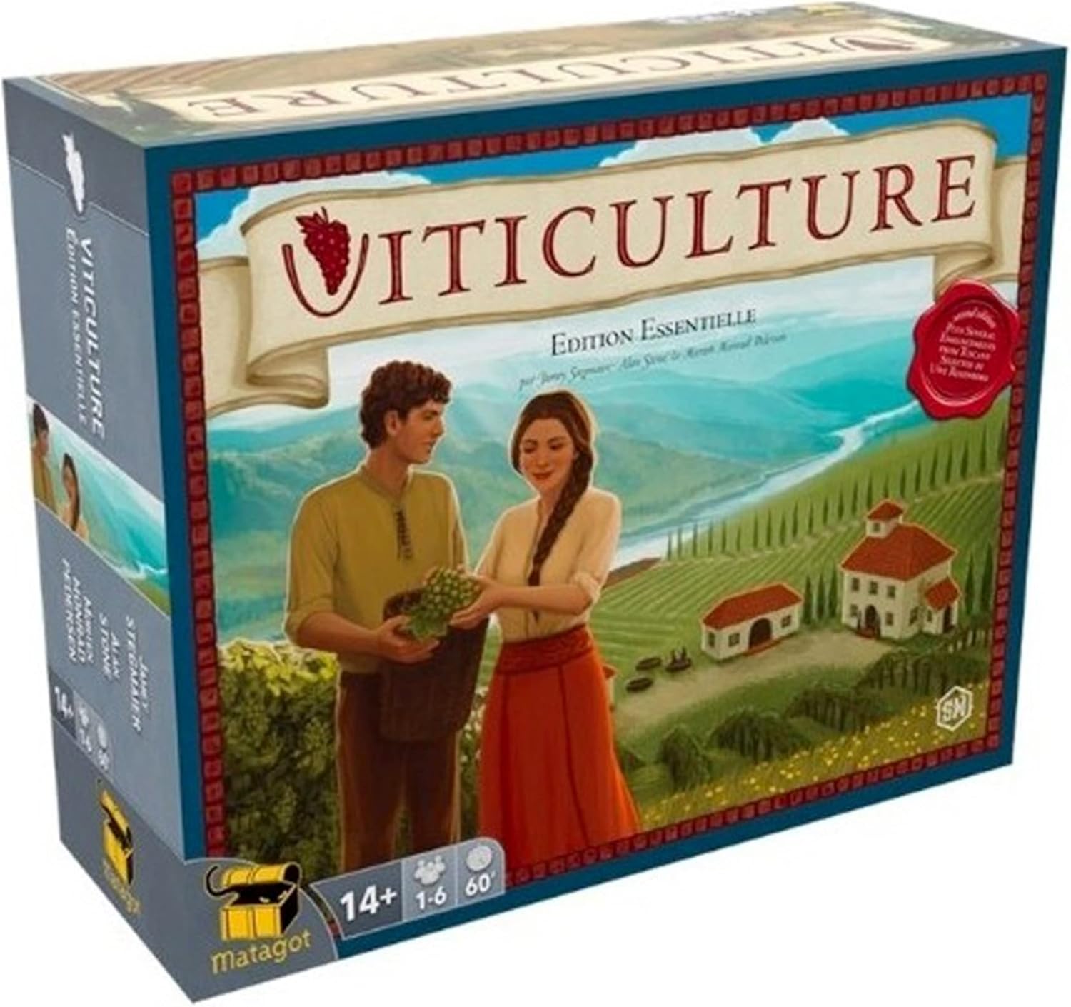 Matagot Viticulture Jeu de Plateau, Édition Française SVIT001059