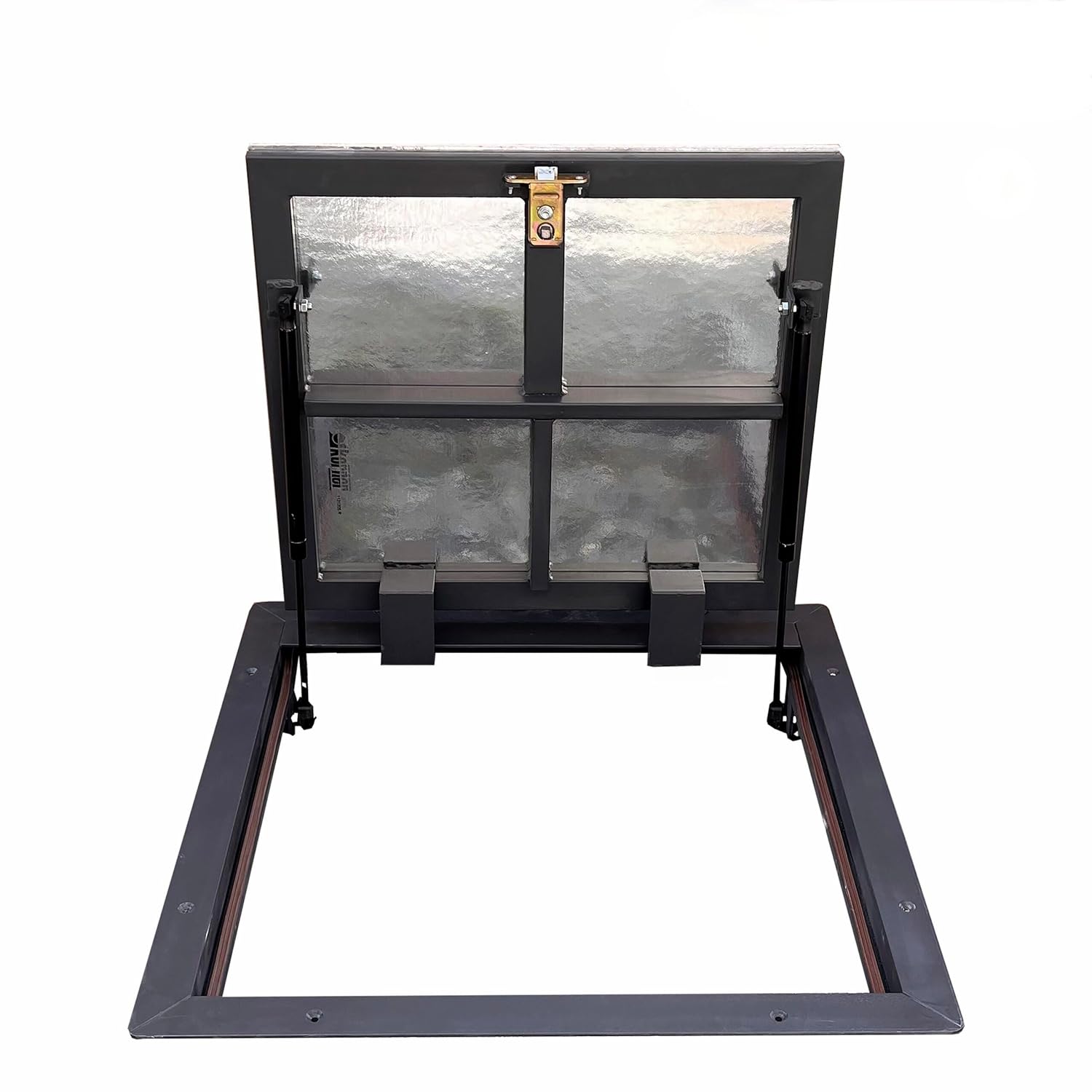 Trappe de sol 500 mm x 500 mm - Couvercle de regard - Trappe de sol à carreler - Couvercle fonte regard - Couvercle pour regard - Regard fonte 500 x 500 mm