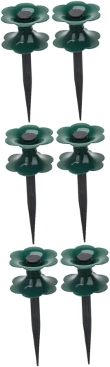 BESPORTBLE 6 Pièces guide d'eau agriculture farming extérieur en plastique durite support de de gazon fournitures de jardinage conduite d'eau pelouse
