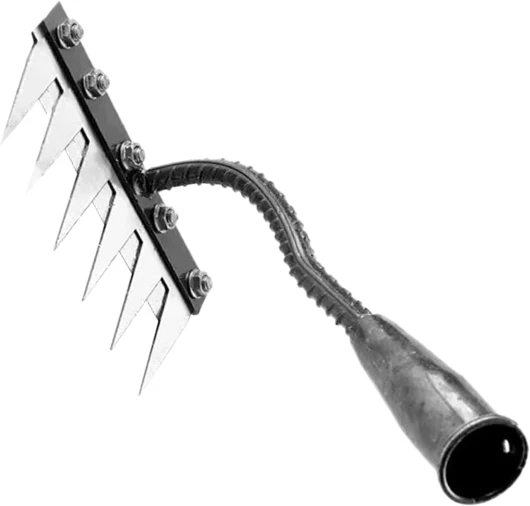 Qkbuza Outil à Main Weeder, Gardening Hand Weeder Tools - Pauche détachable de l'étirement détachable,Outil déraciné, cultivateur de Main de Jardinage Ergonomique pour Un Entretien agricole