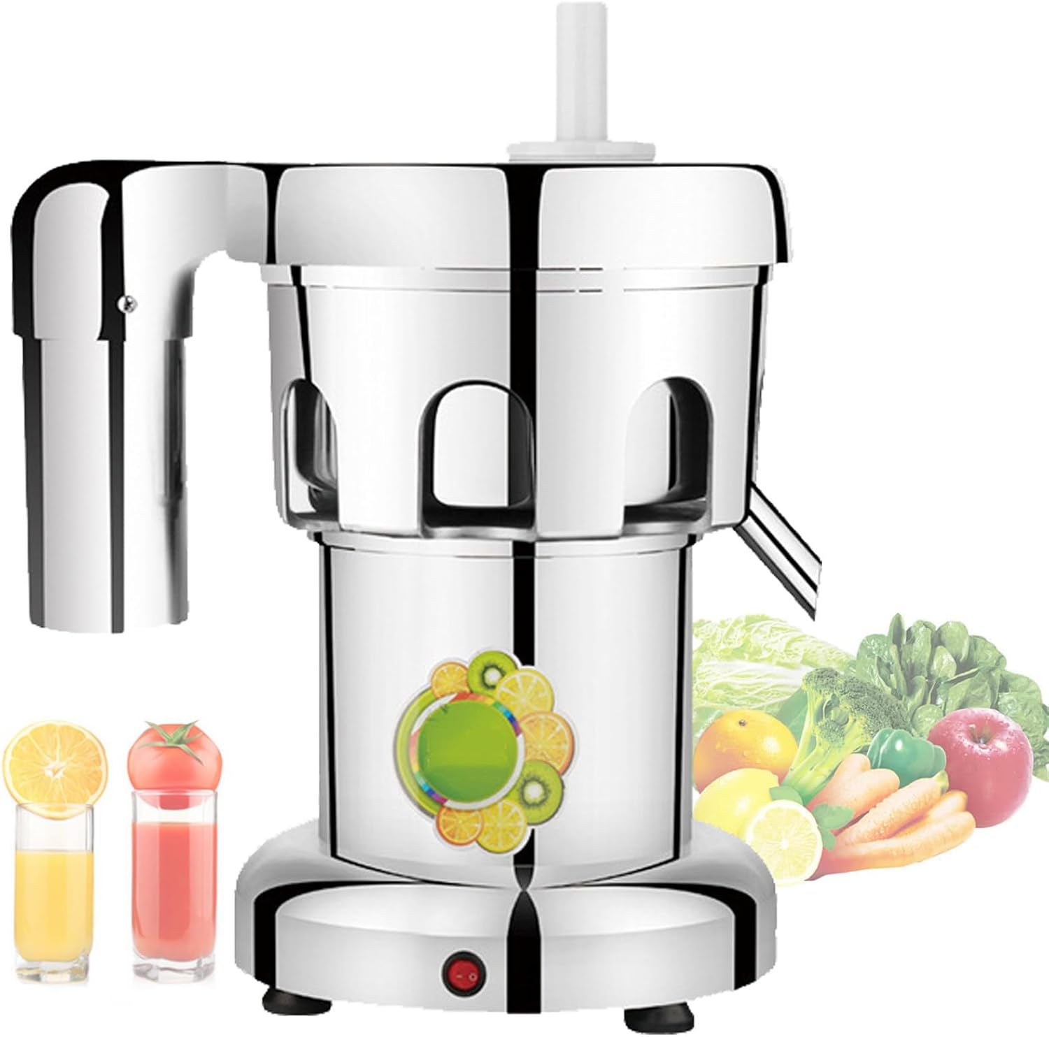 Machines à jus – Centrifugeuses pour Fruits et légumes Entiers, extracteur de jus 550 W, goulotte d'alimentation de 7,6 cm de Large, Nettoyage Facile