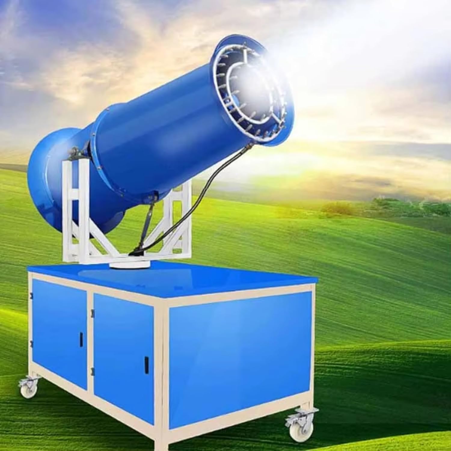 Canon à brouillard mobile monté sur camion - Machine agricole et anti-poussière pour la construction et l'exploitation minière