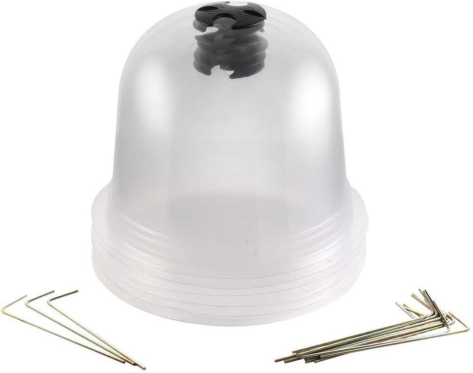 Cloches à salades Plastique - Lot de 6
