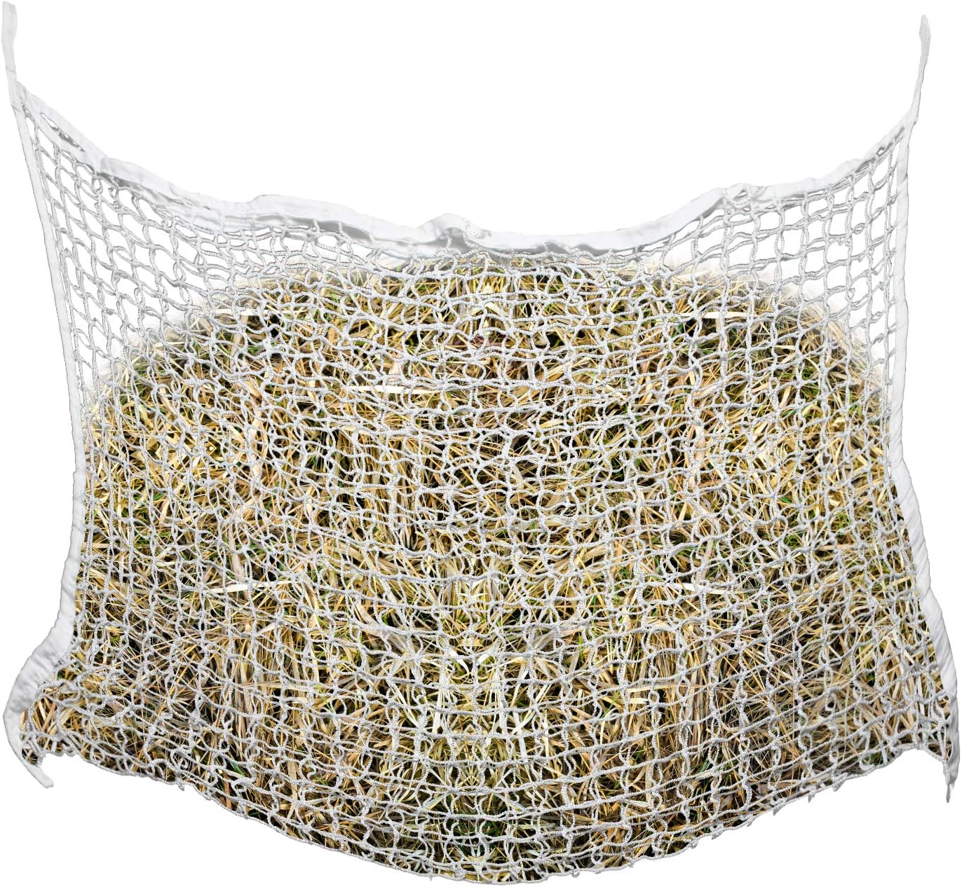Sonnewelt Filet à foin pour chevaux - Maille extra fine - Non noué - Léger - Réduction de la perte de foin - Pour poneys jeunes chevaux vieux chevaux chèvres - 160 x 100 cm