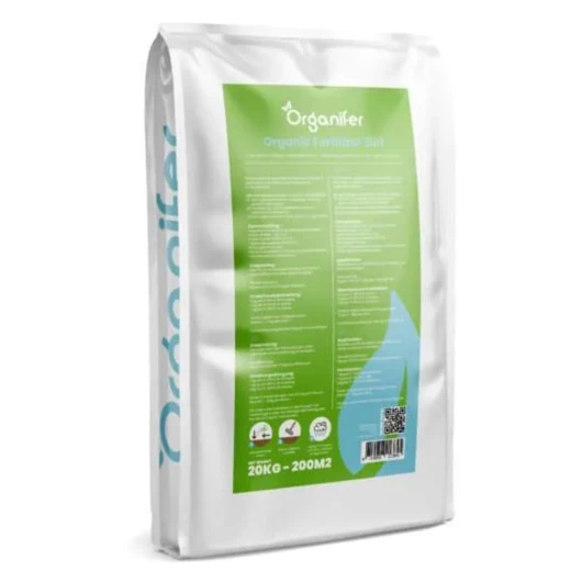 Granulés De Fumier De Vache 3In1 (20 Kg - 200 M2) - Fumier De Vache - Granulés De Fumier - Amendement Du Sol - Granulés De Fumier De Vache Séchés - Ajout De Farine De Lave - Organifer