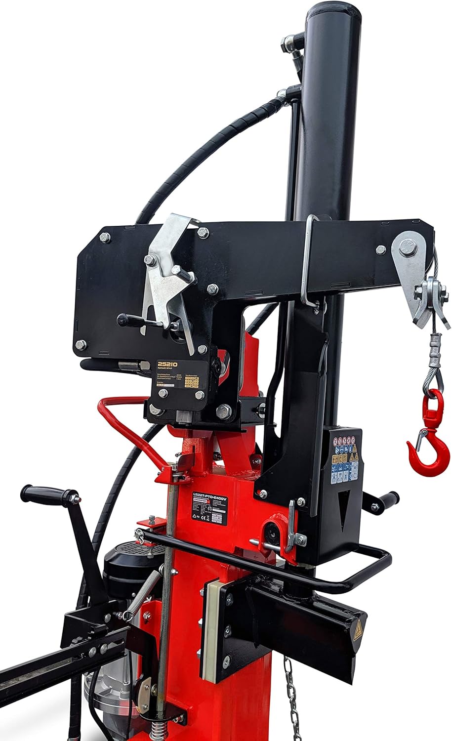 CROSSFER Treuil hydraulique pour fendeuse de bois avec entraînement de la prise de force - 490 kg - Treuil hydraulique