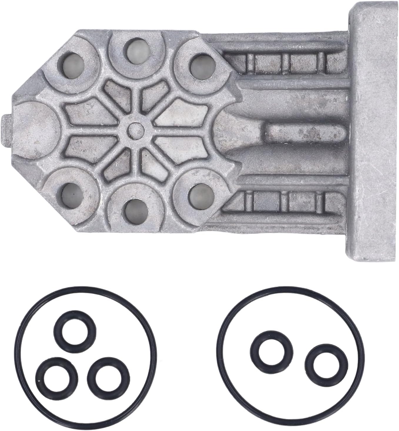 Boîtier de Coulée de Pompe de Fendeuse de Bûches Hydrauliques, Support de Rechange pour Fendeuses à Bois électriques, Universel pour Fendeuses électriques Hydrauliques avec Joints