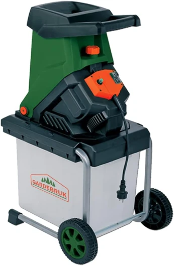 Gardebruk® Broyeur de végétaux et Branches Couteaux 3100W électrique Branches 40mm bac 50L broyeur de Jardin déchiqueteur Bois