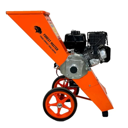 Forest Master FM6DD-MUL Broyeur à Bois à Essence 6 HP Compatible avec Tous Les déchets Verts de Jardin, Alimentation Automatique des copeaux de Bois jusqu'à 50 mm