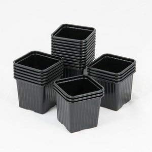 Godet pour semis 8 x 8 x 7 cm NOIR (x100)