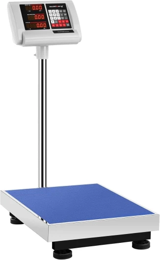 Steinberg Balance Plateforme Professionnelle Industrielle Pèse-Colis SBS-PF-300/50A (300 kg, Précision ±50 g, Autonomie 10 H, 40x50 Cm, LED) 300 kg / 50 g