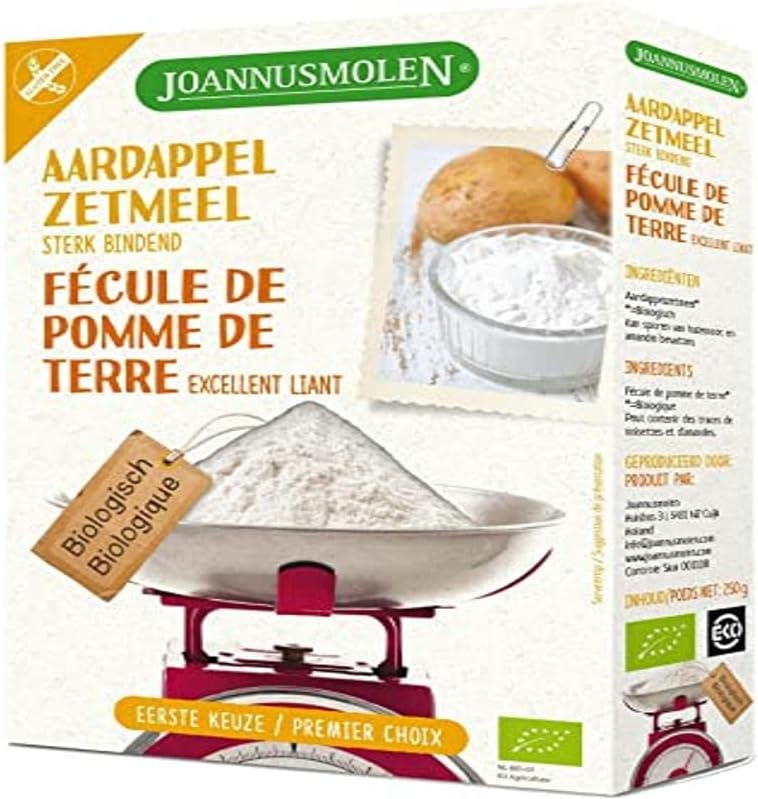Joannusmolen Fécule de Pomme de Terre, 250 g, 1 Unité 250 g (Lot de 1)