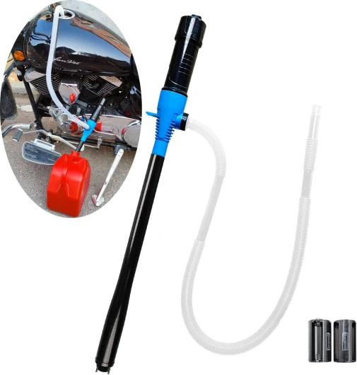 Pompe De Transfert De Liquide Alimentée Par Batterie Pompe Électrique Portative à Siphon De Liquide Pompe Portative Polyvalente à Réservoir De Poisson à Carburant, Eau Et Gaz, 9.5 L/Minutes CYG-44