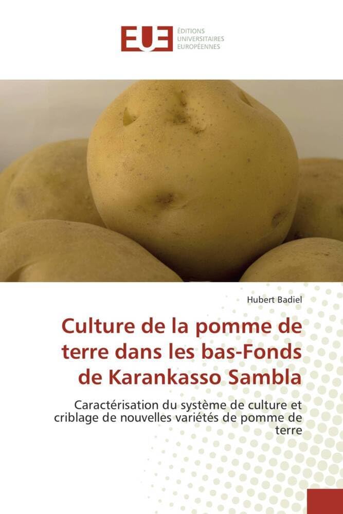 Culture de la pomme de terre dans les bas-Fonds de Karankasso Sambla: Caractérisation du système de culture et criblage de nouvelles variétés de pomme de terre