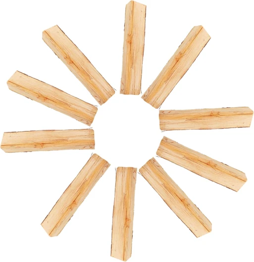 10 Pièces Cheminée Bois De Chauffage Décoratif Grumes De Bouleau Porte-bûches D'intérieur Fausses Bûches De Feu Bûches pour Cheminée Intérieure Fausses Bûches De Cheminée Brun