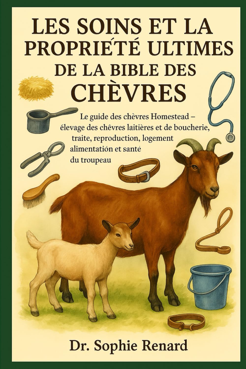 LES SOINS ET LA PROPRIÉTÉ ULTIMES DE LA BIBLE DES CHÈVRES: Le guide des chèvres Homestead – Élevage des chèvres laitières et de boucherie, traite, .. - logement, alimentation et santé du troupeau