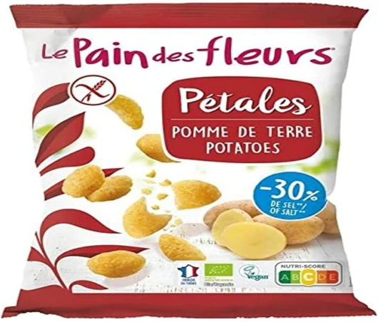 Snack de pommes de terre bio 75 g