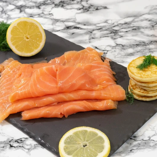 Saumon écossais fumé - 4 tranches - 300g