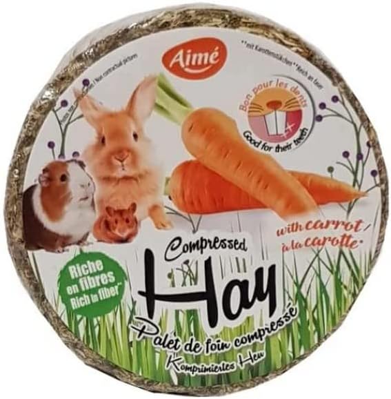 Aime Palet de Foin Compresse pour Rongeur/Lapin, 240g