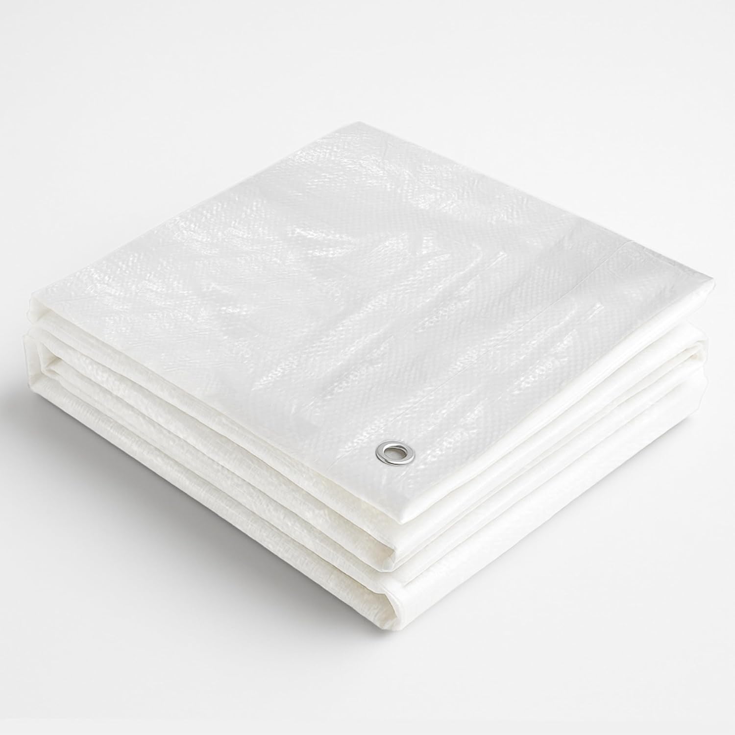 Bâche de recouvrement - Couverture textile de la gamme premium 140 g/m², taille et couleur personnalisable Bâche de protection - Housse pour bateau - Couverture pour bois 4m x 8m = 32m² Blanc