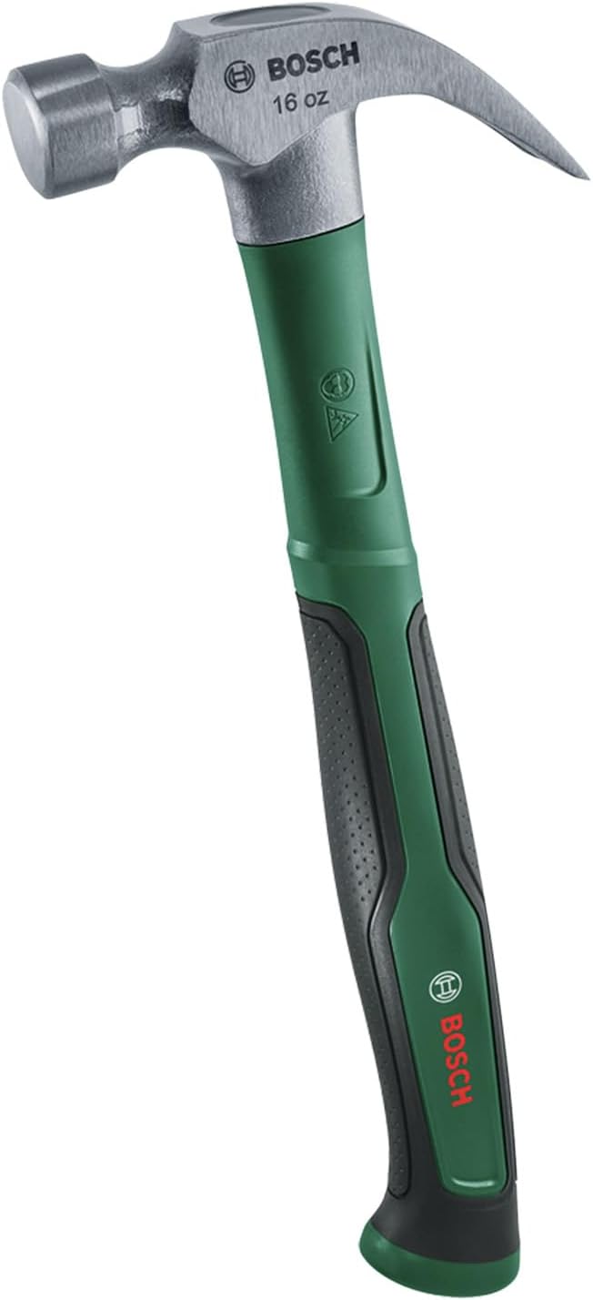 Marteau arrache-clou 450 g (acier au carbure dur arrache-clou en V manche Softgrip faibles vibrations) Griffe