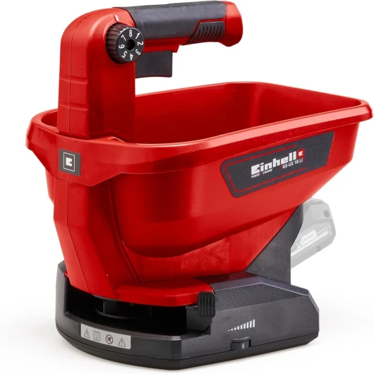 Épandeur sans fil GE-US 18 Li-Solo Power X-Change (18V, lithium-ion, 3,3 litres, variateur électronique 6 positions, régulateur 8 positions) Livré sans Batterie ni Chargeur Solo: Sans Batterie ni Chargeur