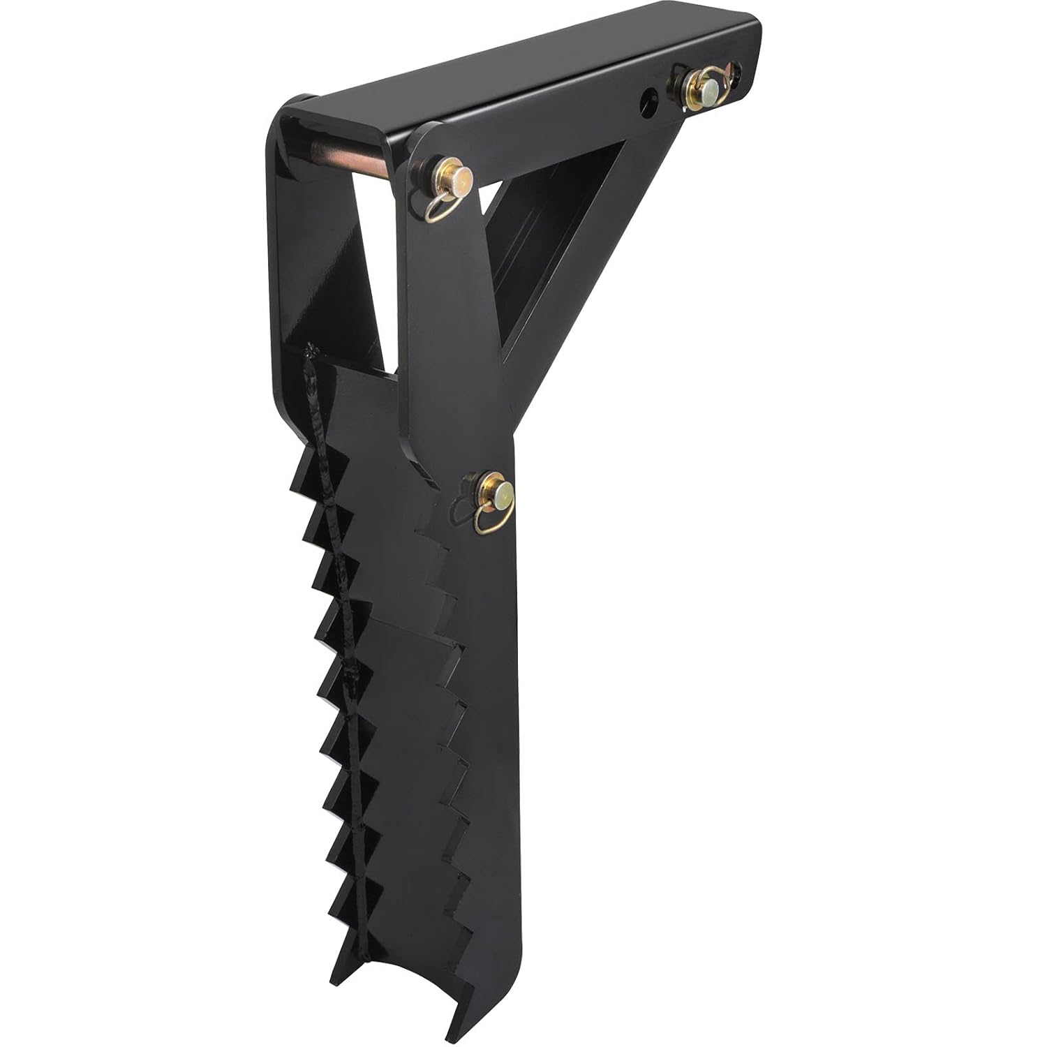 Pouce de Pelle rétrocaveuse 81,3 cm, épaisseur de Dents 12,7 mm, Pouce de Pelle Robuste, Fixations de Pouce soudées Acier Noir, Pouce mécanique réglable pour Pelle rétro Pelle