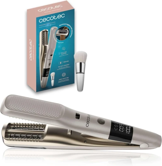 Tondeuse à pointes, éliminateur de pointes ouvertes sans fil HairCare SmoothEnds, cheveux sains et radiants, utilisation avec batterie, autonomie 140 min, réservoir, brosse de nettoyage