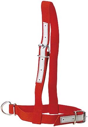 KAMER Licol en Nylon Rouge pour Vache