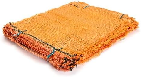 Lot de 100 sacs Raschel - 51 cm x 80 cm - Pour pommes de terres, légumes, oignons