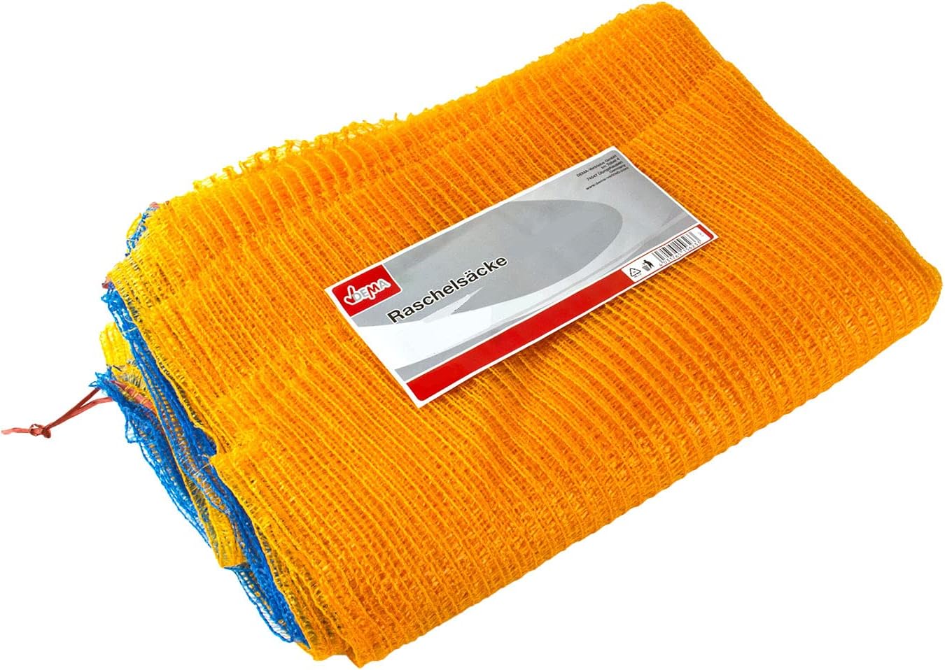 Raschel Lot de 10 sacs en filet pour pommes de terre et oignons 25 kg