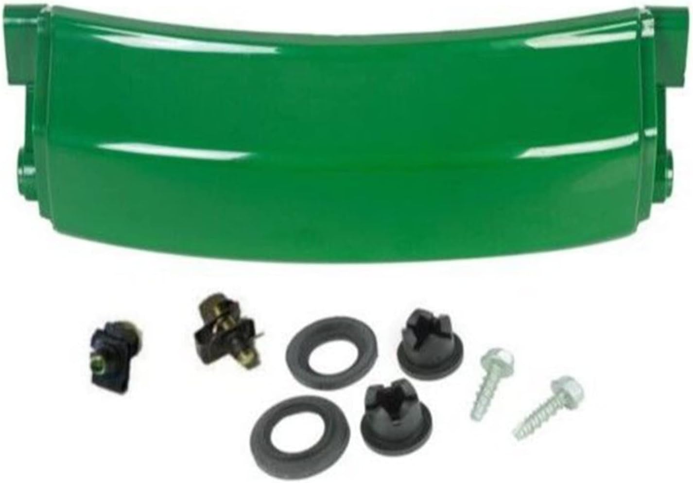 QOXEZY Kit pare-chocs avant et capot supérieur pour tracteur LT133 LT155 LT166 LT150 LT160 LT170, pièces de tondeuse à gazon, comprend 1 capot supérieur et 8 vis de montage autotaraudeuses