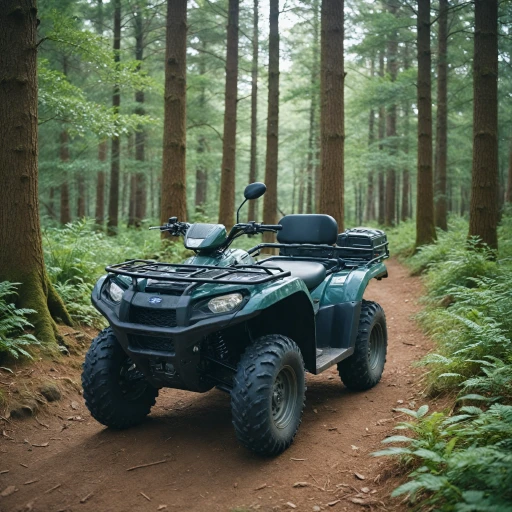Optimisez votre exploitation avec un quad forestier et sa remorque