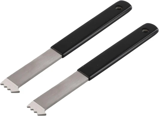 JGmotorfi Lot de 2 outils d'extraction pour pavés de jardin pour soulever efficacement les blocs et les pierres