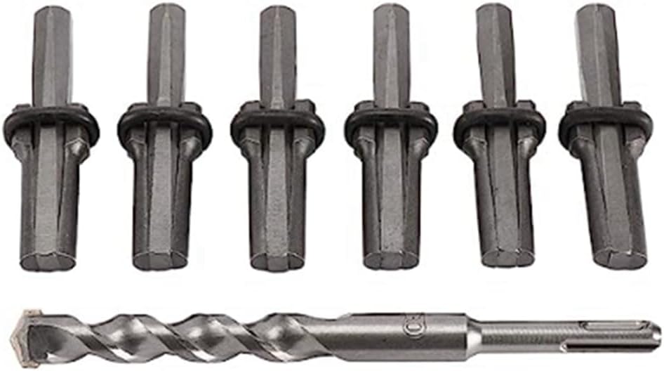 OVNSHVN Kit D'Outils à Main pour Séparateur de Pierre Outils D'Extraction D'Argent pour Fendre le Marbre de Béton de de