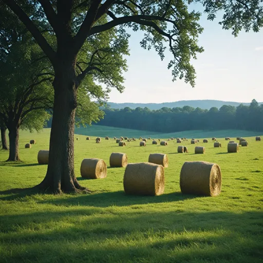 L'importance du foin de qualité pour les chevaux