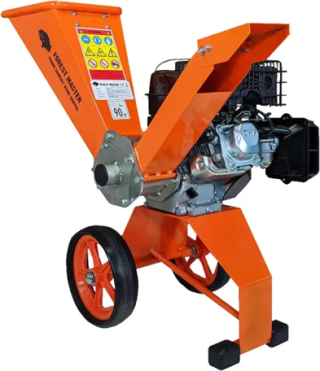 Forest Master - Broyeur à Bois Compact à Essence 6 ch, 208 CC, 4 Temps, Puissant, 50 mm de diamètre, Portable, léger et Bien équilibré, Rangement Facile, 780 x 480 x 910 Unique