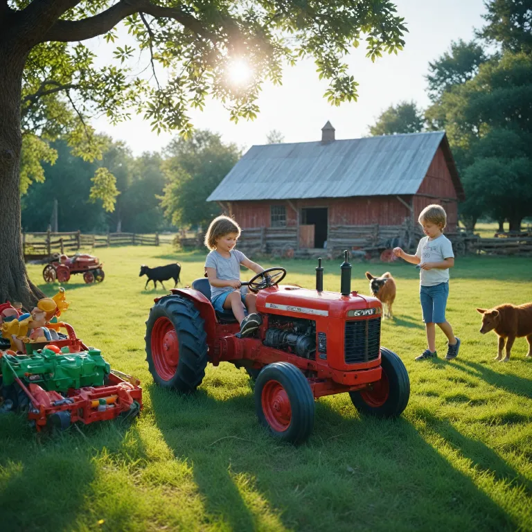 L'importance des jouets agricoles pour l'éducation des enfants