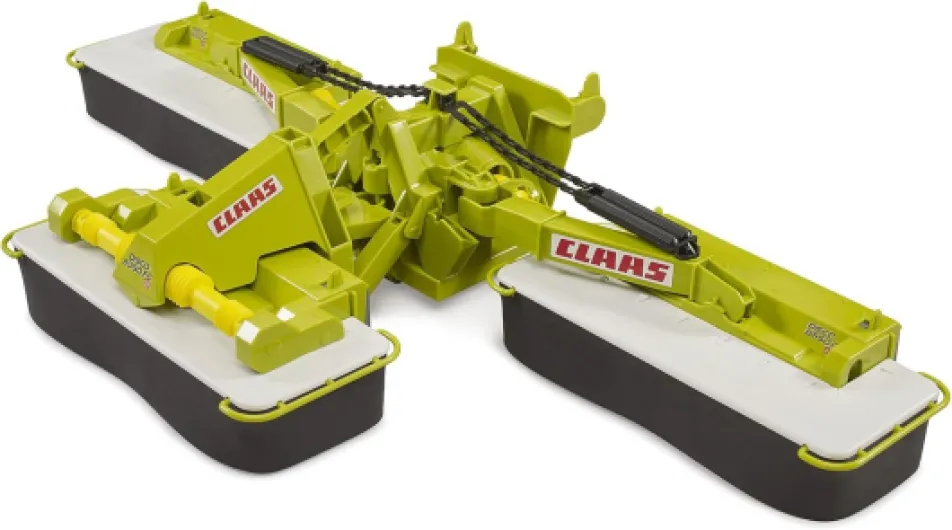 Bruder 02218 - Claas Disco 8550 C Plus faucheuse triple, remorque de tracteur, faucheuse, ferme