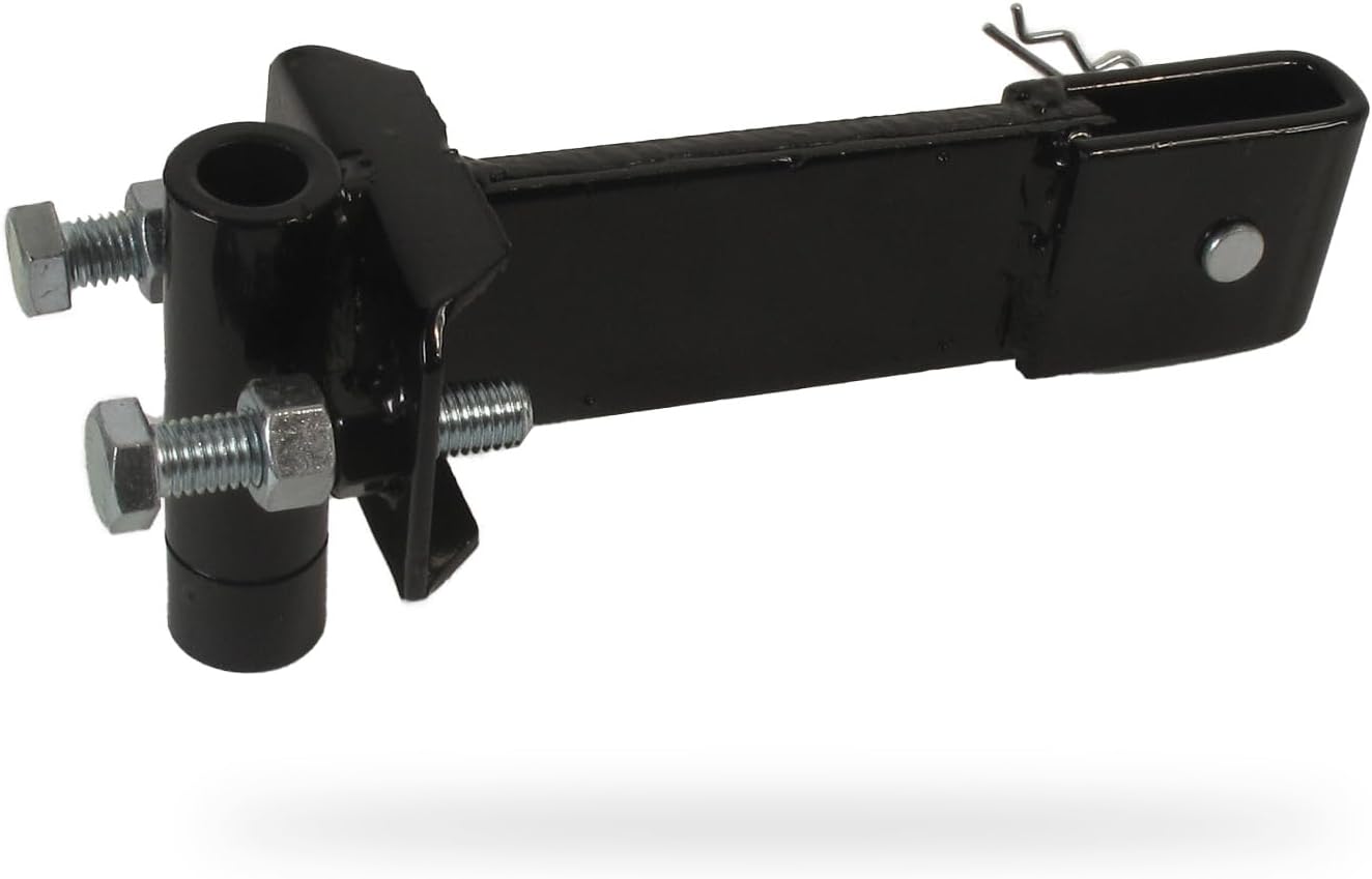 GREENSTAR - Chape D'Attelage - Pour Motoculteurs - Avec Axe & Goupille - Adaptables À Nos Socs Butteurs & Charrue Simple - Qualité Supérieure - Durable